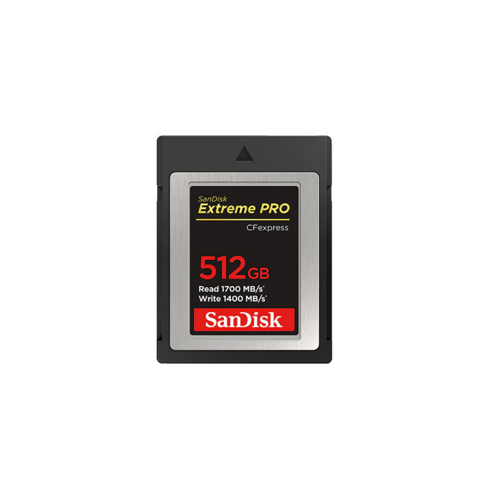 Carte mémoire Sandisk Extreme Pro SDXC UHS-I 512GB/1700MB 1400MB V30